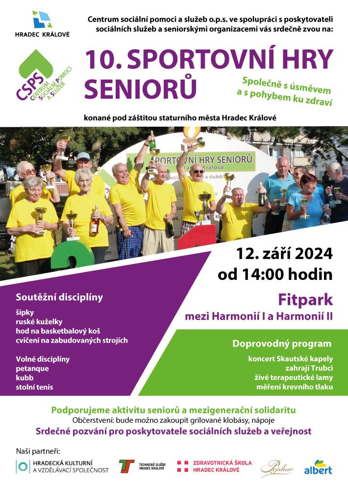 10. Sportovní hry seniorů