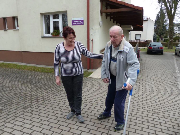 Odjezd klientů z Domovinky domů