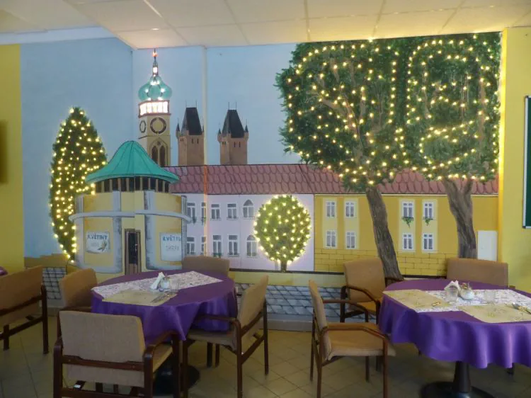 Slavnostní osvícení jídelny